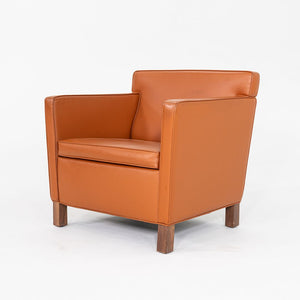 2010s Mies Van Der Rohe for Knoll Krefeld Club Chair Cognac Leather Upholstery