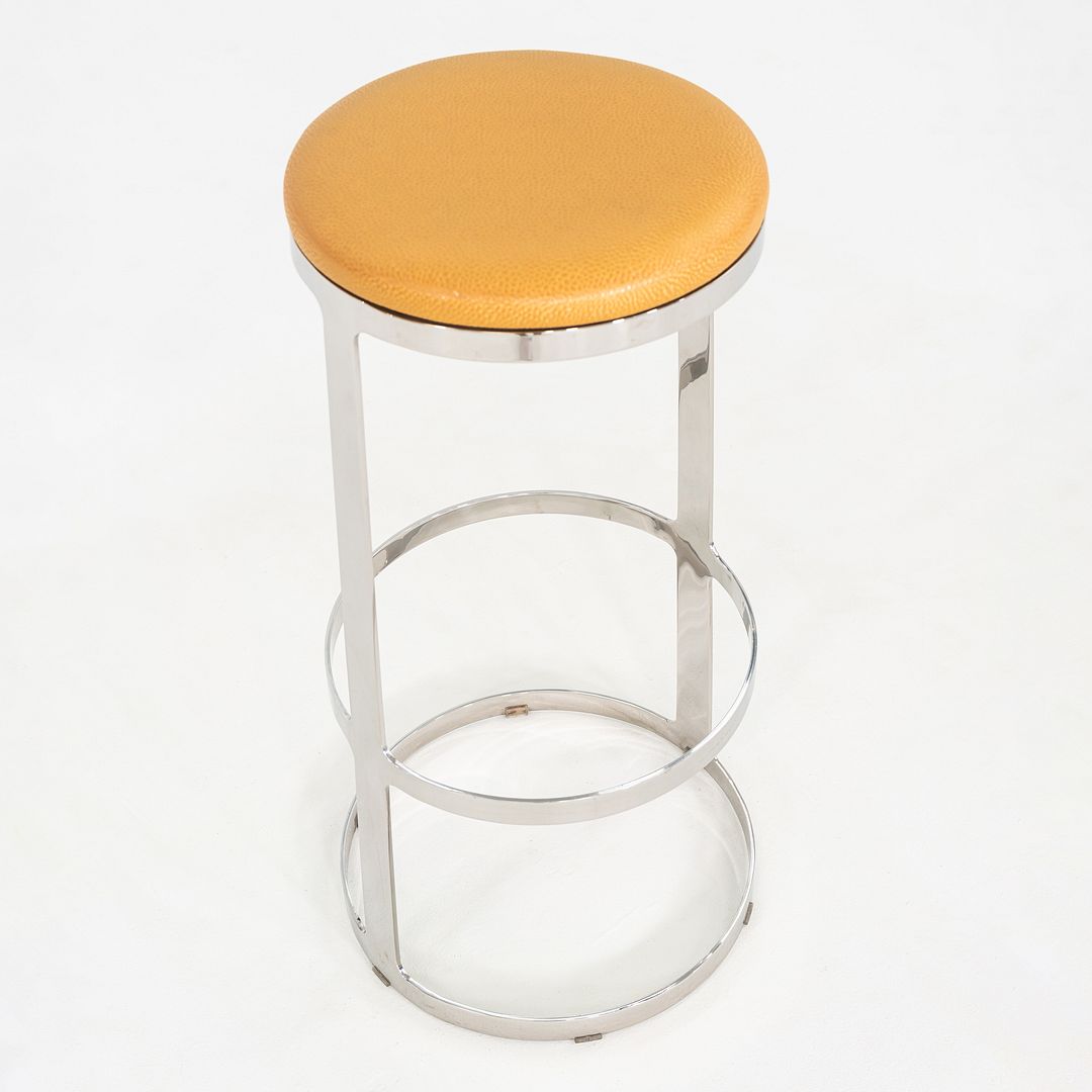 2010 Lievore Altherr Molina for Bernhardt Design Aro Bar Stool with Swivel Seat 15x Available