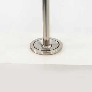 2020 Peter Bristol Juniper Thin Task Lamp w/ Desk Inset Satin Nickel 12+ Avail