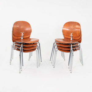 1999 Giancarlo Piretti for Krueger International Xylon Chairs in Cherry Beech 12+ Available