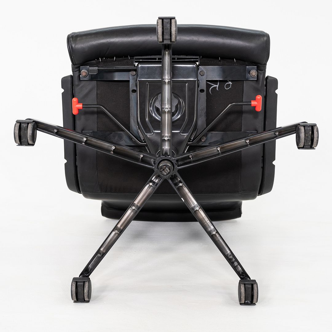 2000 Richard Sapper for Knoll Management Desk Chairs in Black Leather 9x Available