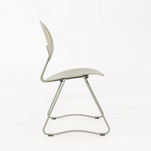 2024 Set of Four Verner Panton for Verpan Flex Chair in Grey Frame w/ Grey Seat