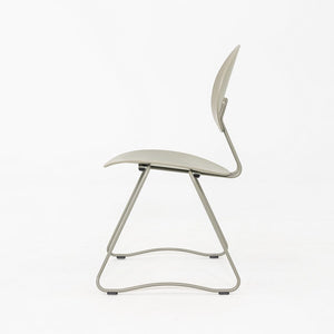 2024 Set of Four Verner Panton for Verpan Flex Chair in Grey Frame w/ Grey Seat