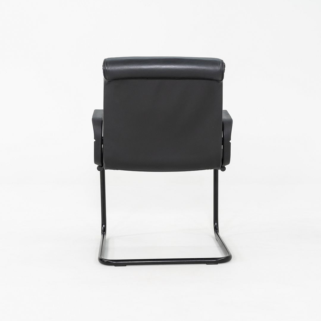 2005 Richard Sapper for Knoll Executive Side Chairs in Black Leather 17x Available