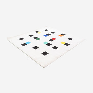2010s Max Bill for Metrocs of Japan Rug Made with New Zealand Wool 6.5x6.5'