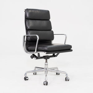 2003 Herman Miller Eames Soft Pad Executive Desk Chair Black Leather 17x Avail