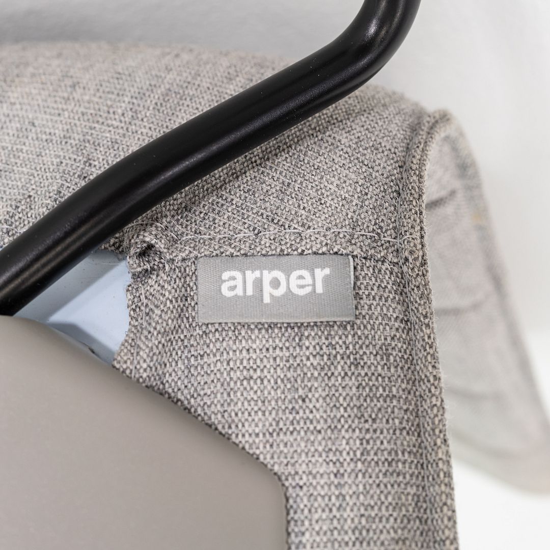 2010s Pair of Lievore Altherr Molina for Arper Catifa 46 Bar Stool Grey Fabric