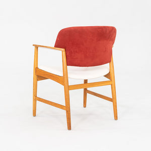 1960s Ejner Larsen and Aksel Bender Madsen 4205 Dining Arm Chair Fritz Hansen