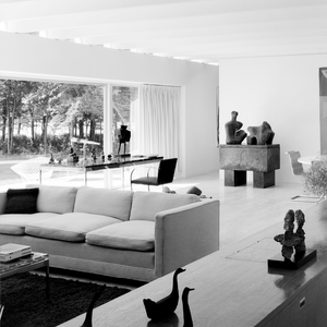 1963 Gordon Bunshaft's Personal Mies van der Rohe Flat Bar Brno Chair