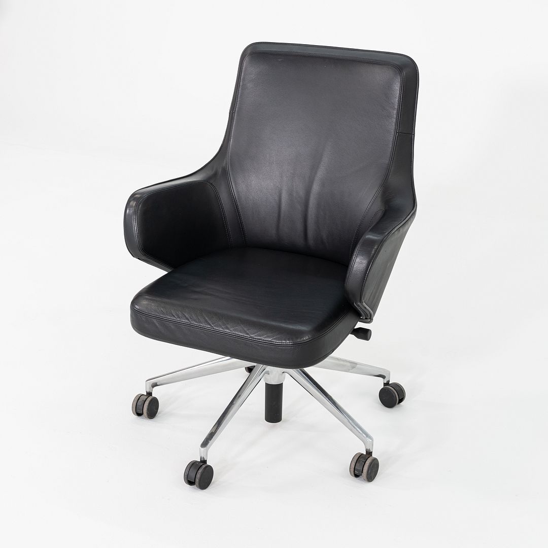 2012 Antonio Citterio for Vitra Grand Executive Chairs in Black Leather 13x Available