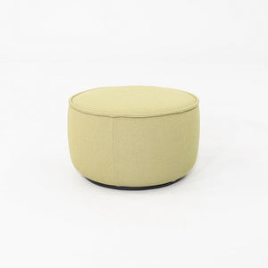 2017 Barber Osgerby Vitra Mariposa Pouf / Ottoman Medium Green Fabric 3x Avail