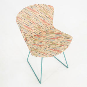 1980s Set of Six Harry Bertoia for Knoll Dining Side Chairs with Full Cushions