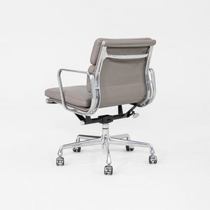 2013 Herman Miller Eames Soft Pad Management Desk Chair Grey Leather 11x Avail