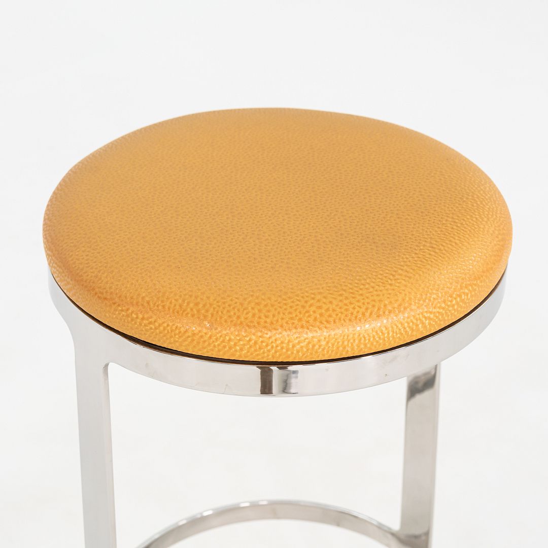 2010 Lievore Altherr Molina for Bernhardt Design Aro Bar Stool with Swivel Seat 15x Available