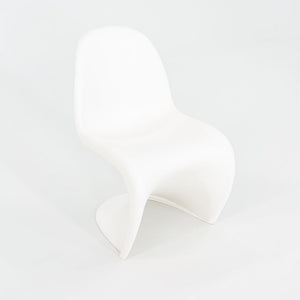 2010s Set of Six Verner Panton for Vitra Dining Chairs in White Polypropylene