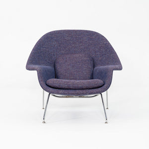 2023 Eero Saarinen for Knoll Full Size Womb Lounge Chair in Purple Upholstery