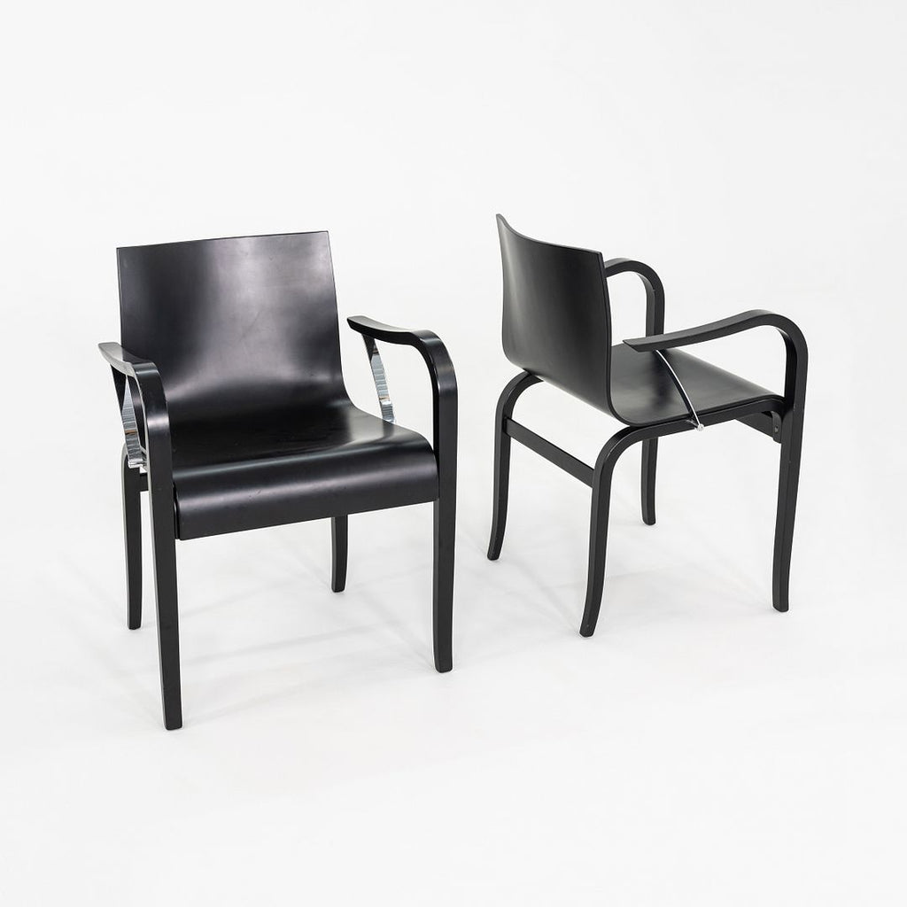 1970s Pair of Ginotta Bentwood Dining Chairs by Enrico Franzolini for Crassevig