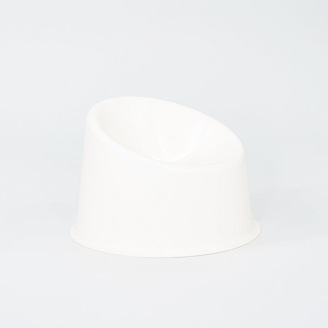 2024 Set of Four Verner Panton for Verpan Panto Pop Lounge Chairs White Plastic