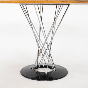 1970s Isamu Noguchi for Knoll 48" Cyclone Dining Table with White Laminate Top
