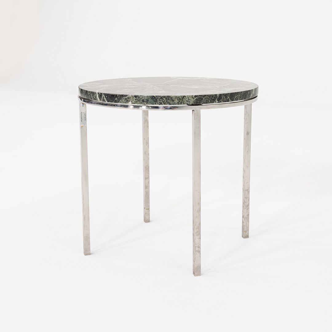 1966 Gordon Bunshaft & Davis Allen for SOM Marble & Steel Side Table Model TA-39