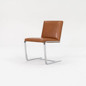 1970s Armless Brno Chair Mies van der Rohe for Knoll / Brueton / Gratz in Cognac