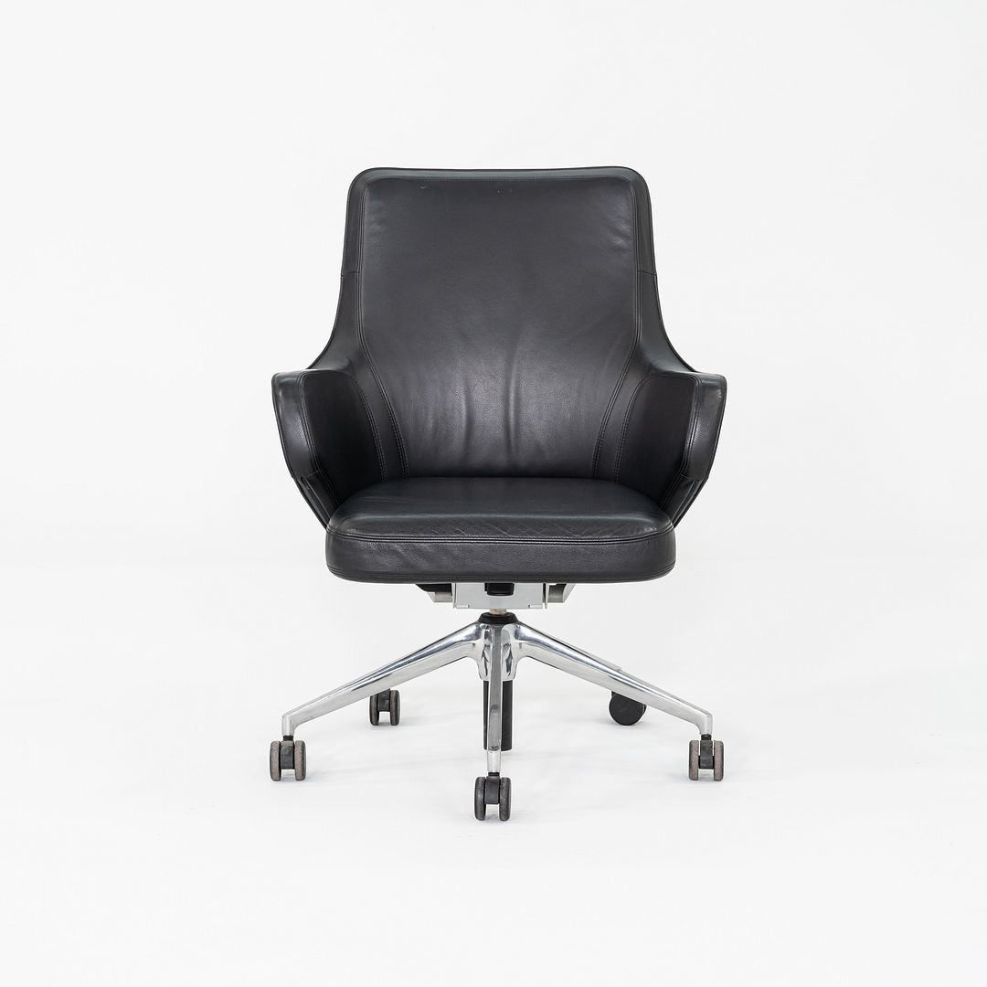 2012 Antonio Citterio for Vitra Grand Executive Chairs in Black Leather 13x Available