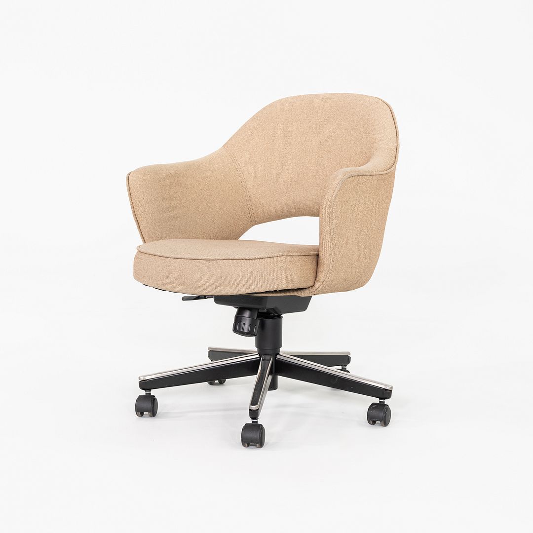 2010s Eero Saarinen for Knoll Desk Chairs with Arms 15x Available