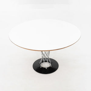 1970s Isamu Noguchi for Knoll 48" Cyclone Dining Table with White Laminate Top
