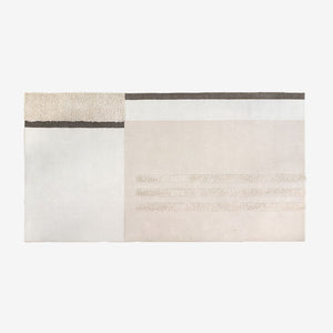 C. 1998 Kurt Meinecke for Herman Miller Textured Hand-Knotted Rug 5x10 feet