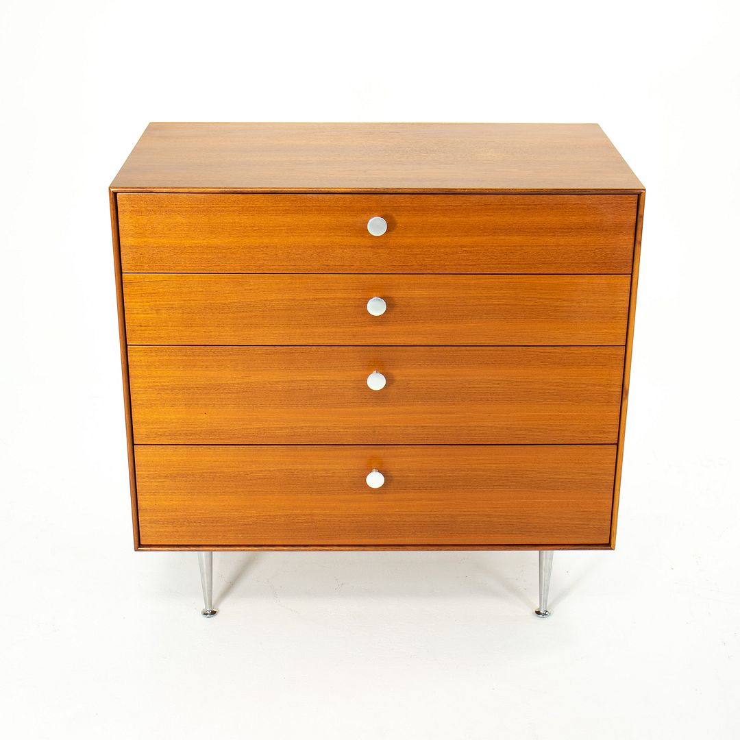 SOLD 1958 Pair of Thin Edge Dressers by George Nelson for Herman Miller in Walnut