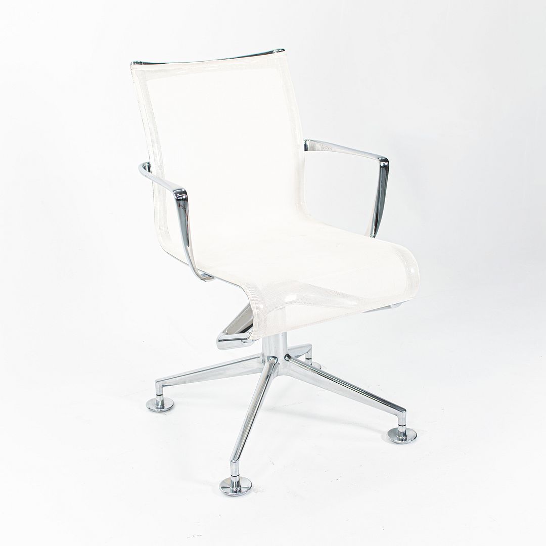 2000s MEETINGFRAME 44 / 437 Desk / Side Chair by Alberto Meda for Alias in Aluminum 10x Available