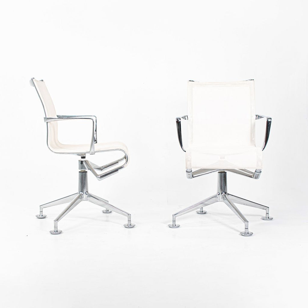 2000s MEETINGFRAME 44 / 437 Desk / Side Chair by Alberto Meda for Alias in Aluminum 10x Available
