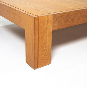 1975 Rectangular Coffee Table by Tage Poulsen for CI Designs in White Oak
