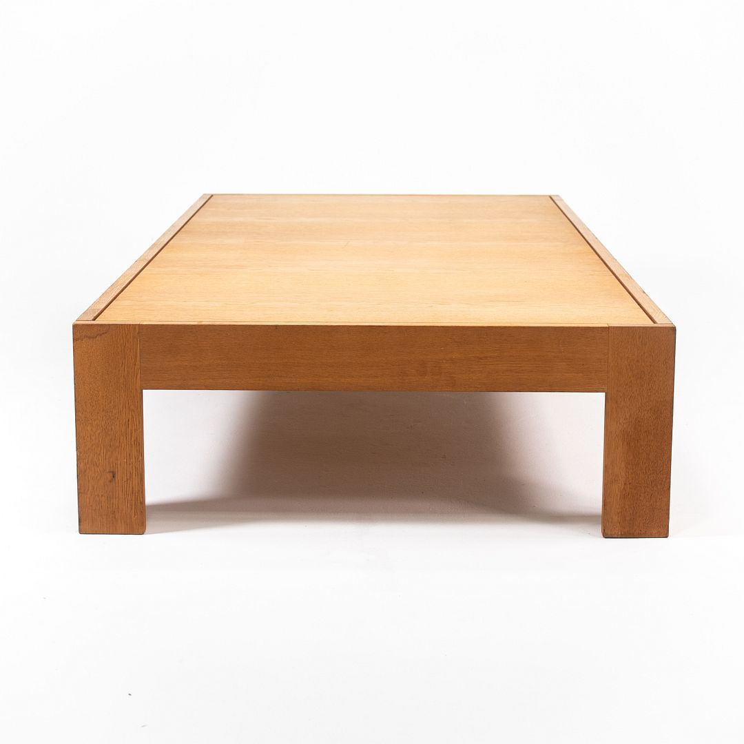 1975 Rectangular Coffee Table by Tage Poulsen for CI Designs in White Oak
