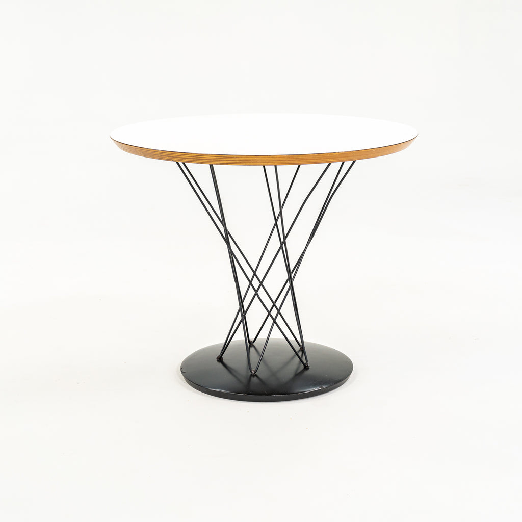 SOLD 1972 Isamu Noguchi for Knoll Associates Cyclone Childs End Table in White Laminate