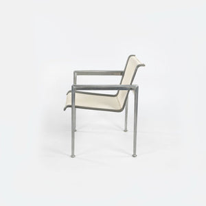 SOLD 1966 Series Prototype Arm Chair by Richard Schultz for Knoll in Polished Aluminum with Riveted Frame