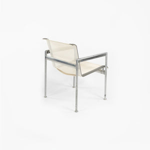 SOLD 1966 Series Prototype Arm Chair by Richard Schultz for Knoll in Polished Aluminum with Riveted Frame