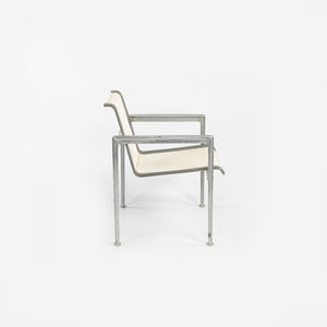 SOLD 1966 Series Prototype Arm Chair by Richard Schultz for Knoll in Polished Aluminum with Riveted Frame