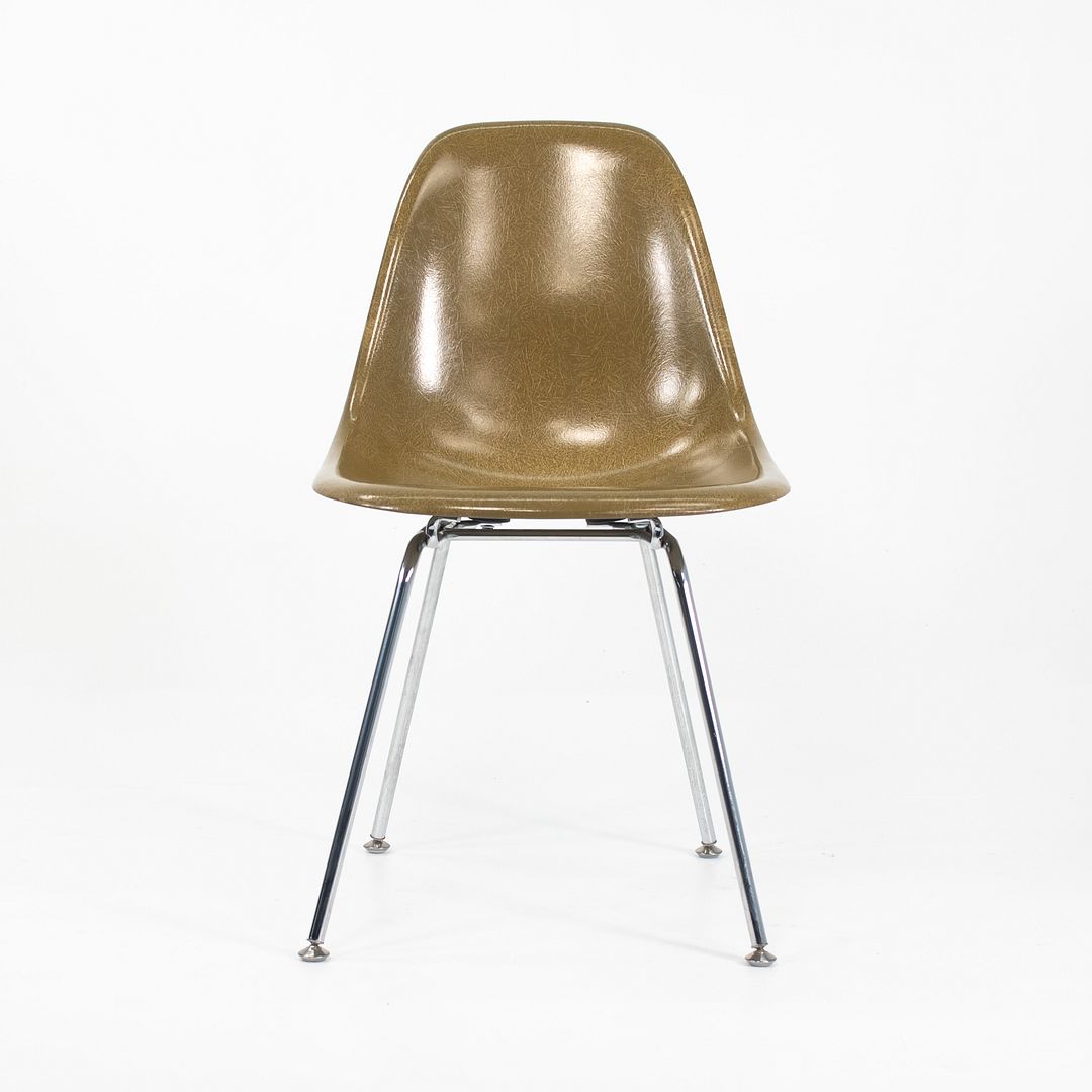 2010s Set of Four Case Study Chairs by Charles and Ray Eames for Modernica in Pumpernickel Fiberglass