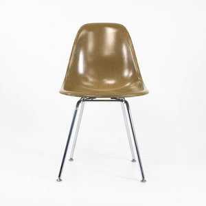 SOLD 2010s Set of Four Case Study Chairs by Charles and Ray Eames for Modernica in Pumpernickel Fiberglass