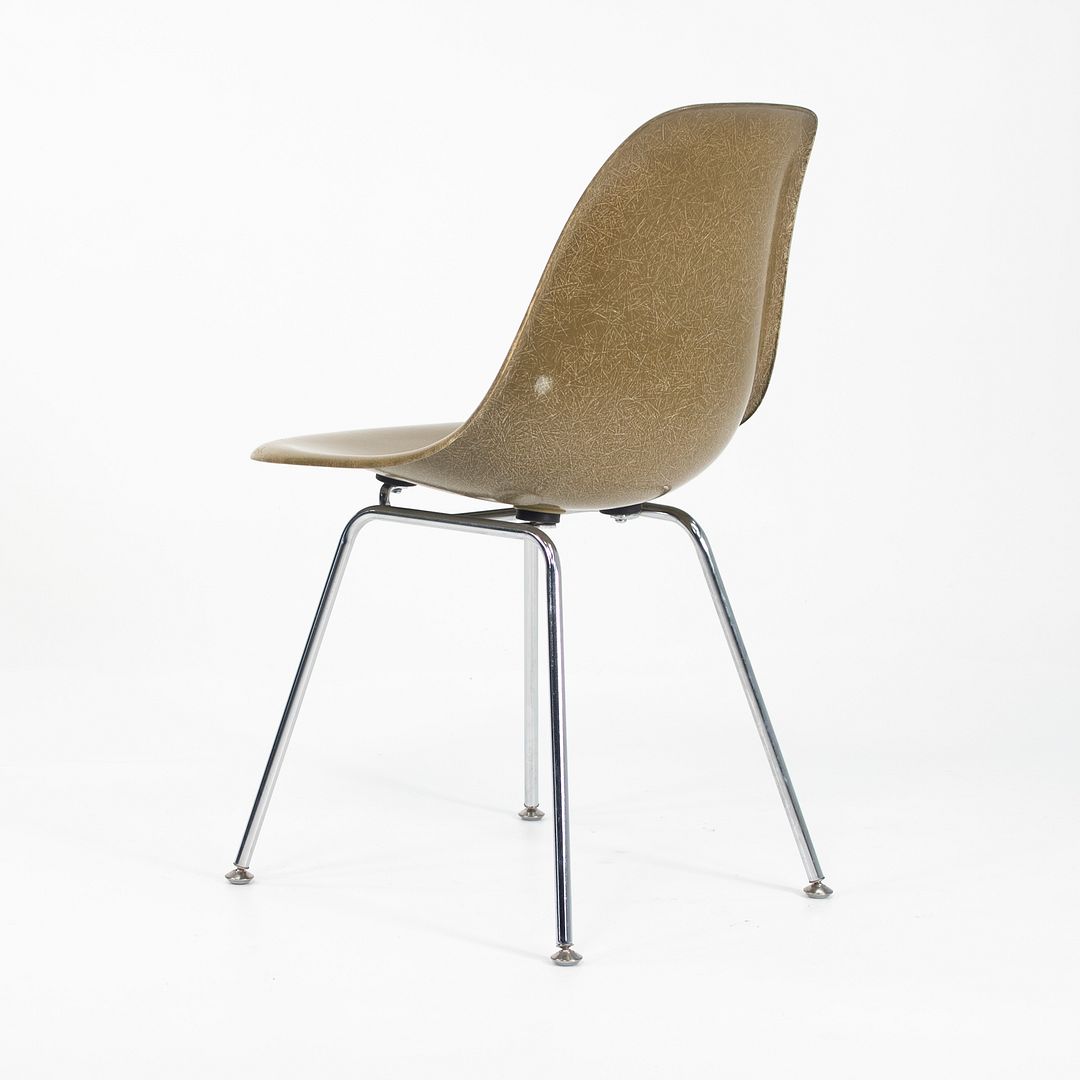 2010s Set of Four Case Study Chairs by Charles and Ray Eames for Modernica in Pumpernickel Fiberglass