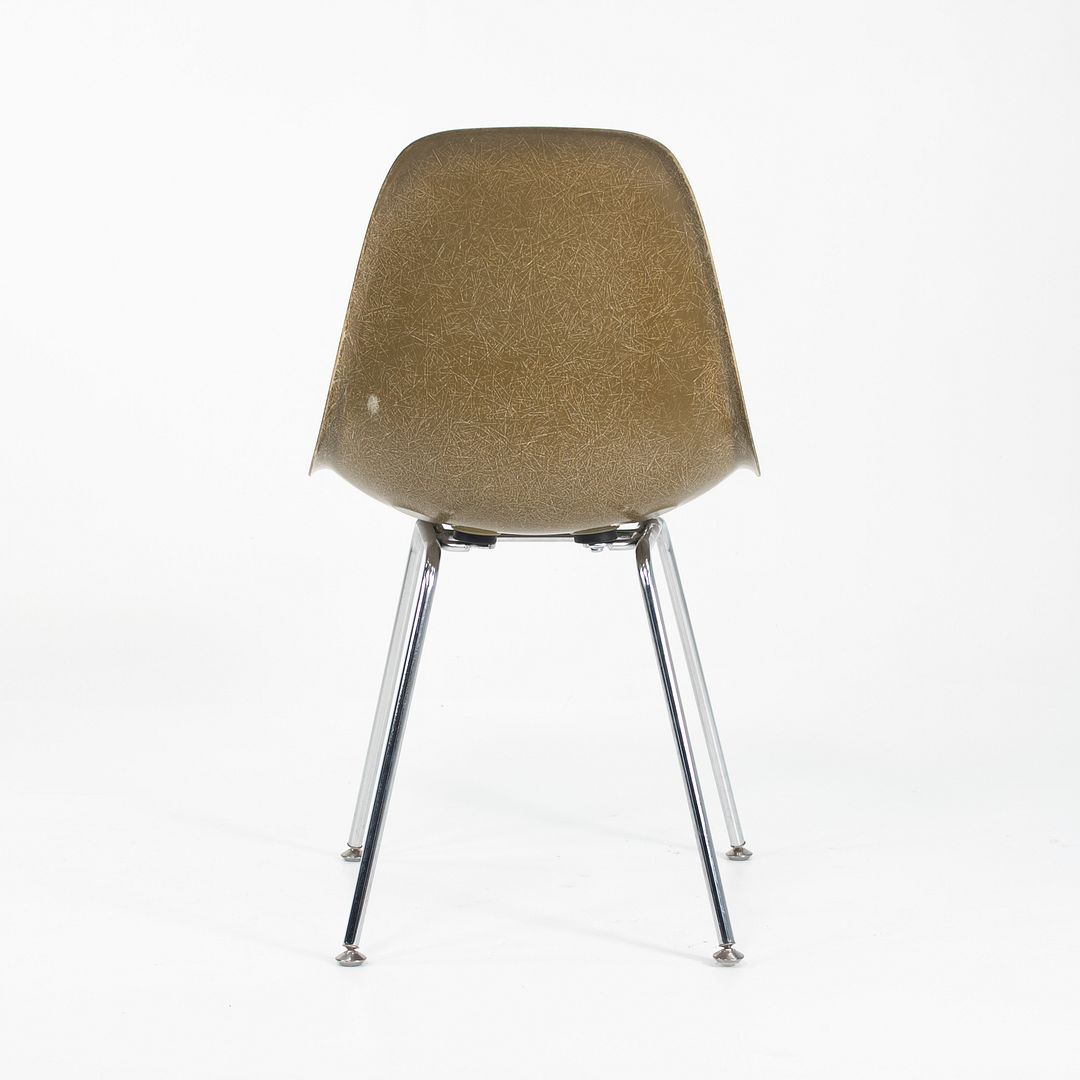 SOLD 2010s Set of Four Case Study Chairs by Charles and Ray Eames for Modernica in Pumpernickel Fiberglass