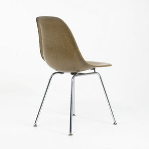 SOLD 2010s Set of Four Case Study Chairs by Charles and Ray Eames for Modernica in Pumpernickel Fiberglass