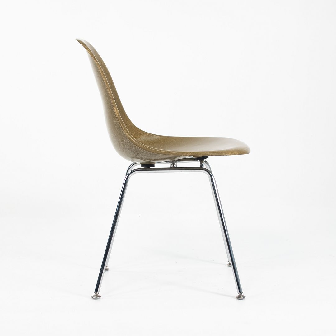 2010s Set of Four Case Study Chairs by Charles and Ray Eames for Modernica in Pumpernickel Fiberglass
