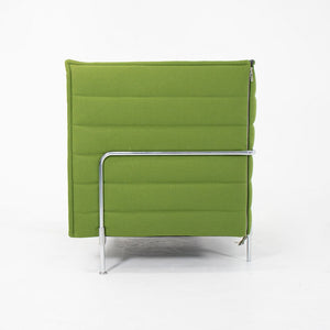 2010s Pair of Alcove Love Seats by Ronan and Erwan Bouroullec for Vitra in Green Fabric