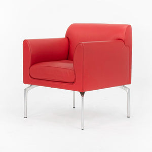 2006 Eospiti Armchair by Luciano Pagani and Angelo Perversi for Poltrona Frau in Red Leather