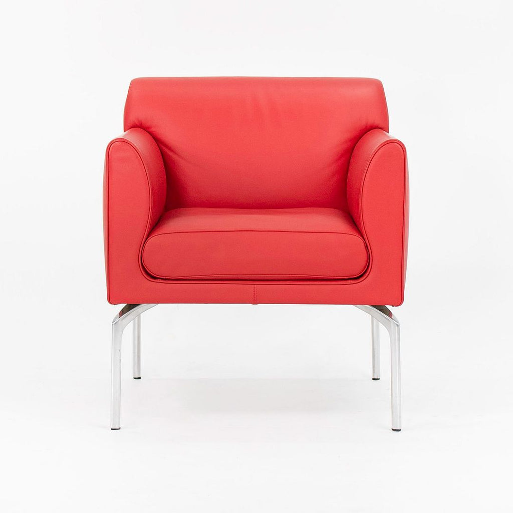 2006 Eospiti Armchair by Luciano Pagani and Angelo Perversi for Poltrona Frau in Red Leather