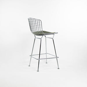 SOLD 2010s Pair of Bertoia Counter Stools 426C by Harry Bertoia for Knoll