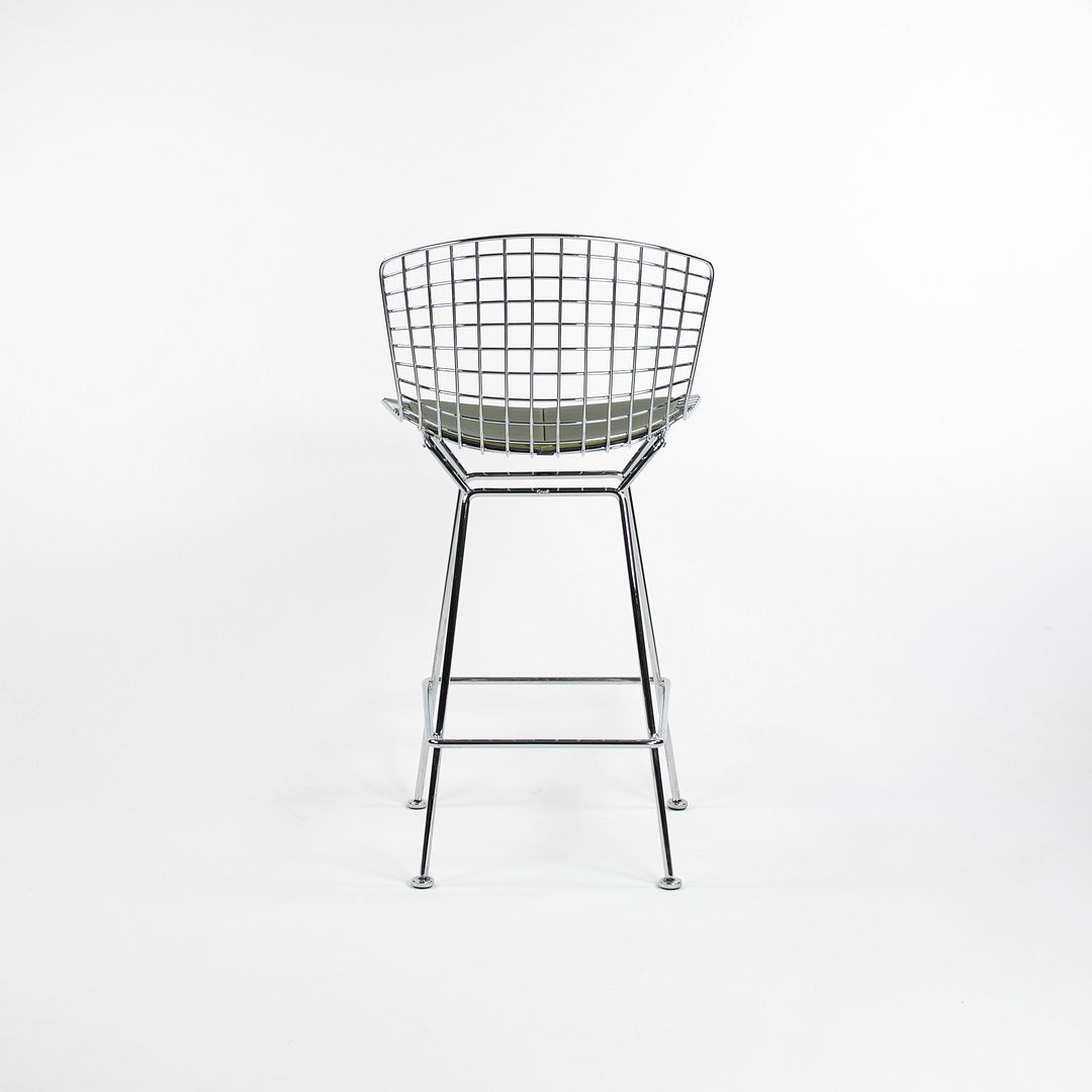 SOLD 2010s Pair of Bertoia Counter Stools 426C by Harry Bertoia for Knoll