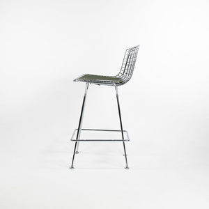 SOLD 2010s Pair of Bertoia Counter Stools 426C by Harry Bertoia for Knoll